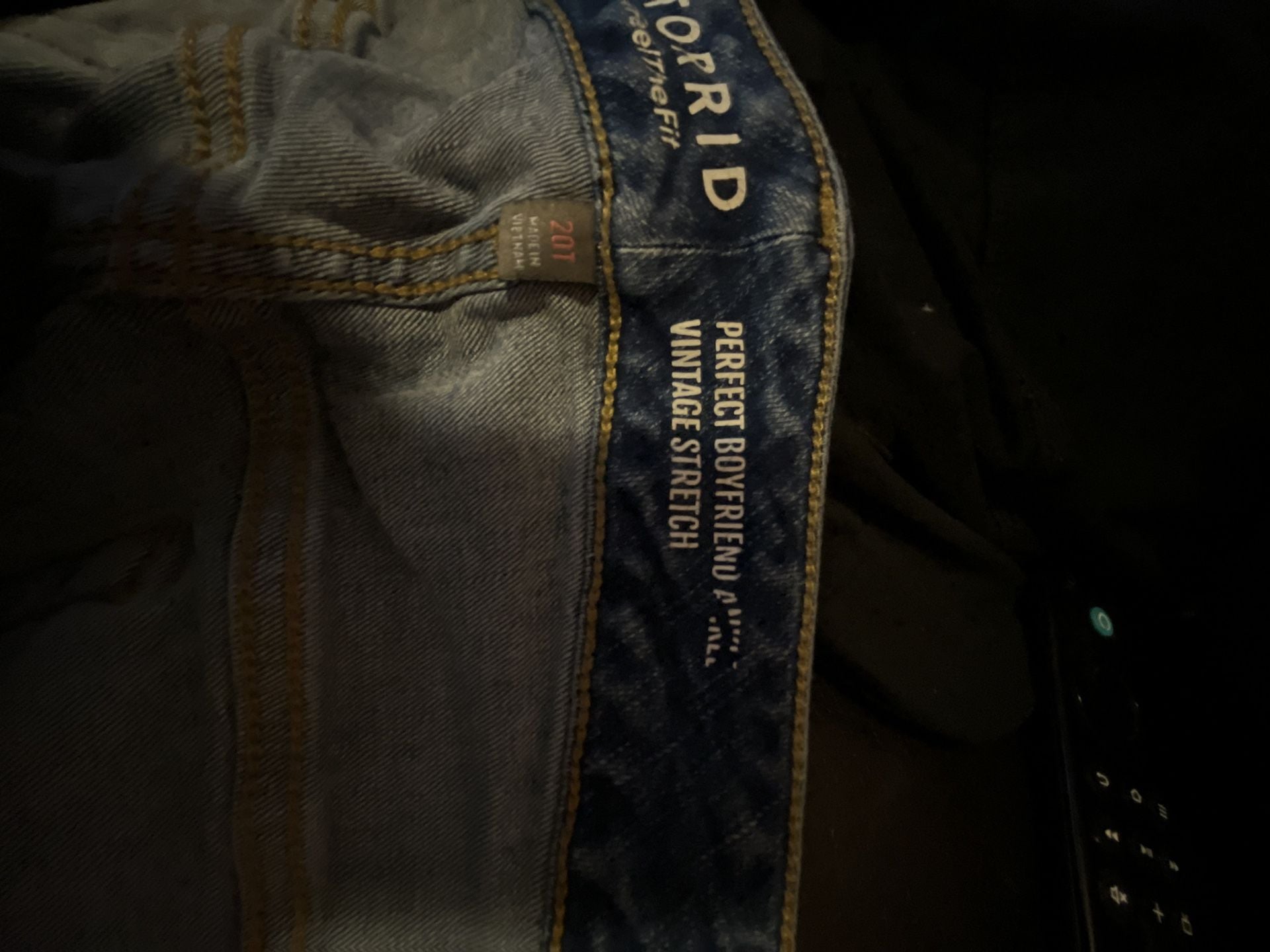 Torrid Perfect Boyfriend Jeans Size 20T 8