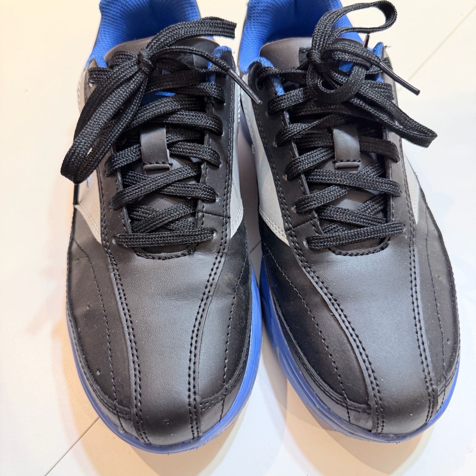 Brunswick Renegade Bowling Shoes Size 7.5 Black Royal 2