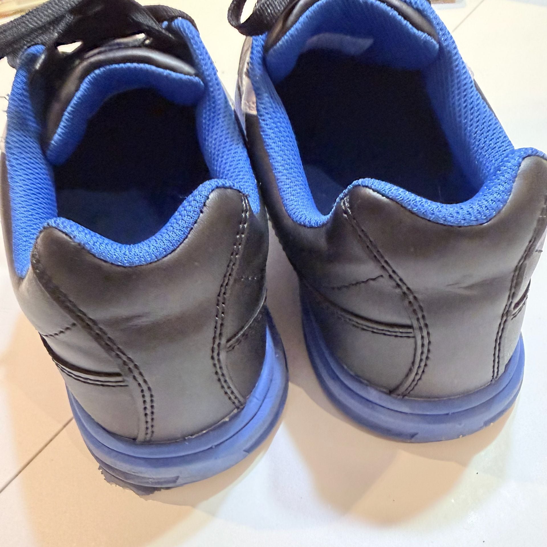 Brunswick Renegade Bowling Shoes Size 7.5 Black Royal 4