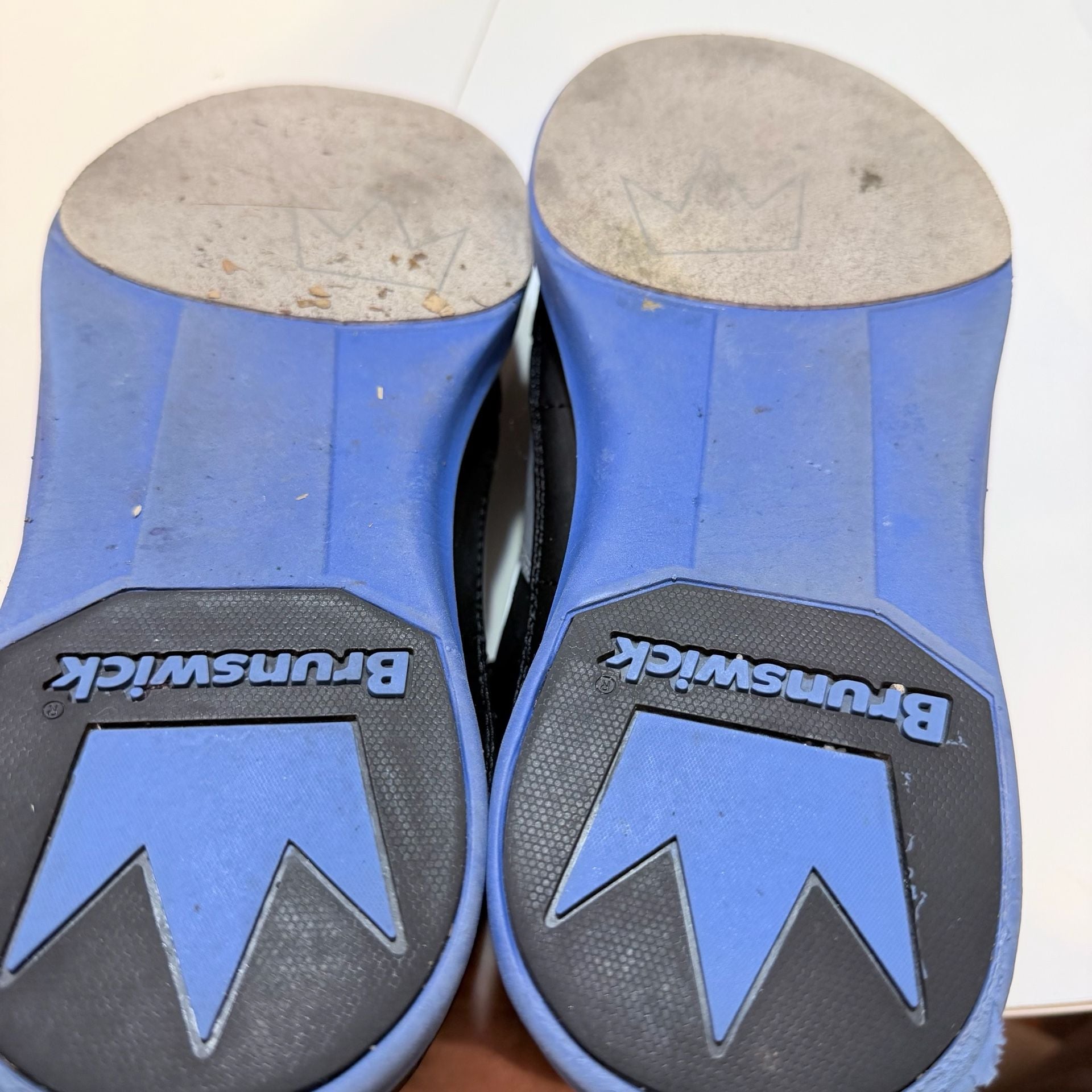 Brunswick Renegade Bowling Shoes Size 7.5 Black Royal 6