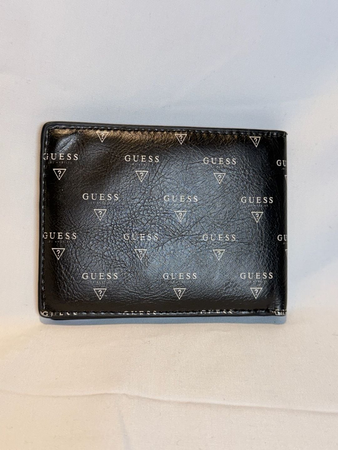 Guess Black Logo Bifold Wallet 3