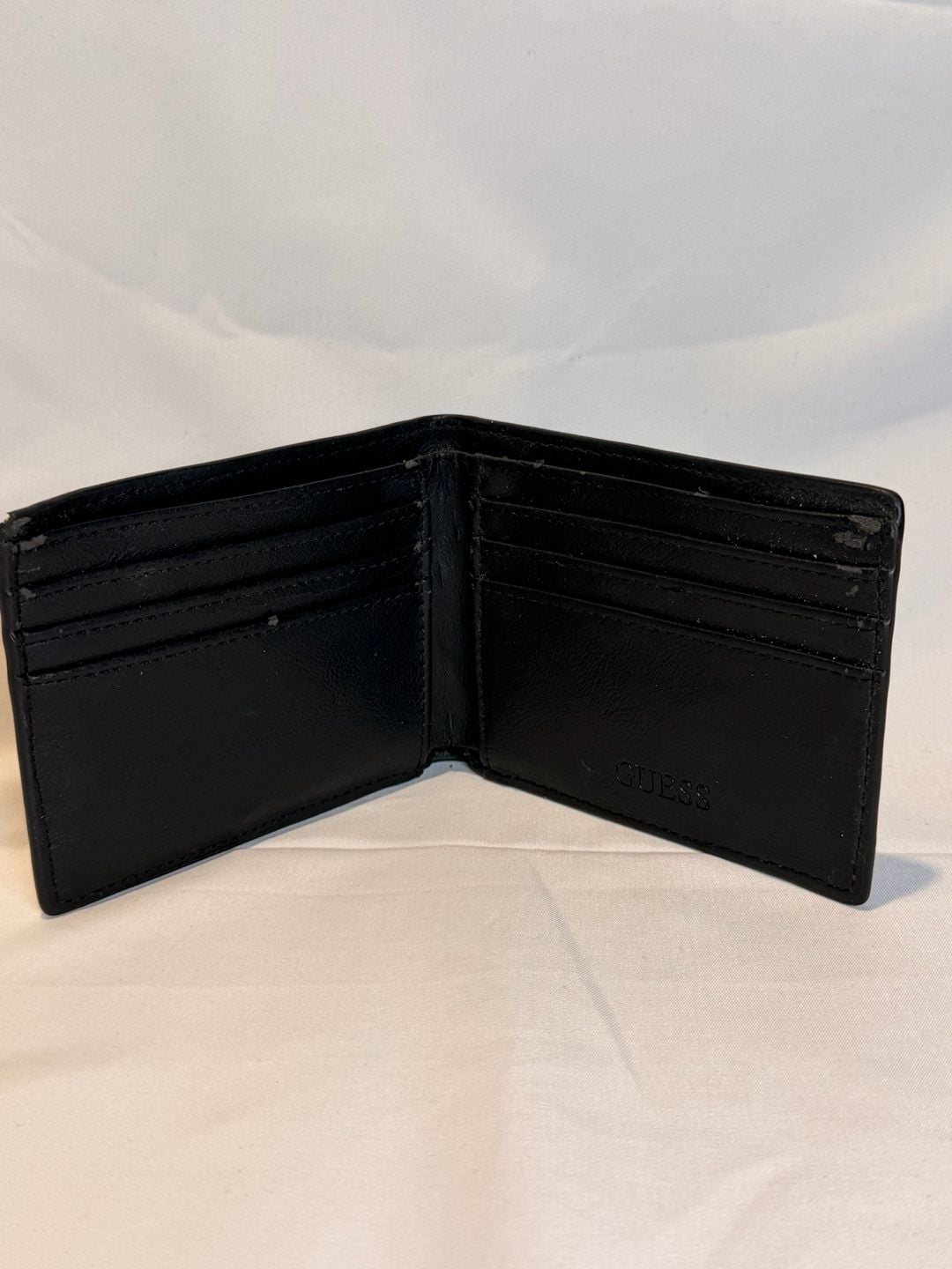 Guess Black Logo Bifold Wallet 4