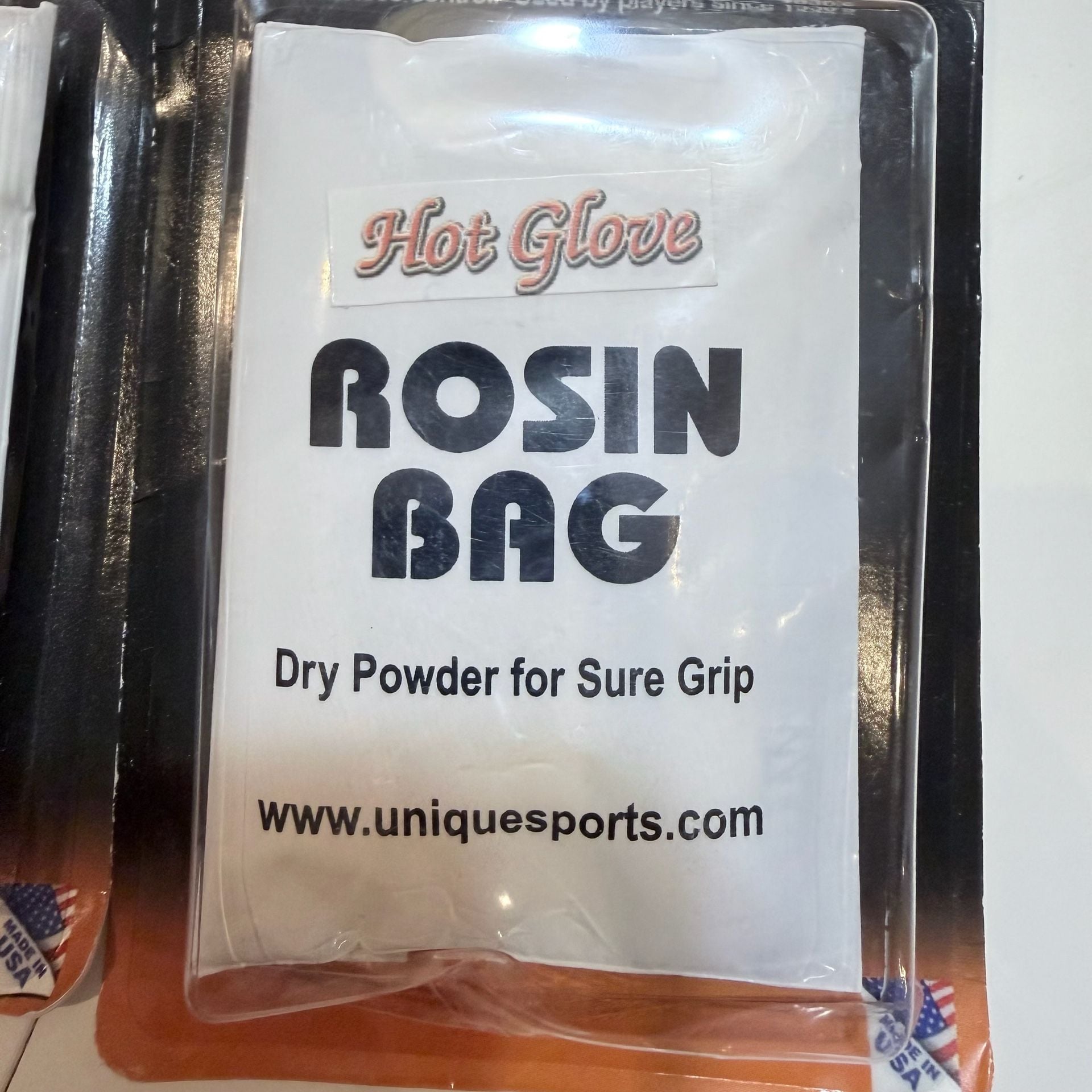 Hot Glove Rosin Bag And Ebonite X-Tra Skin 5