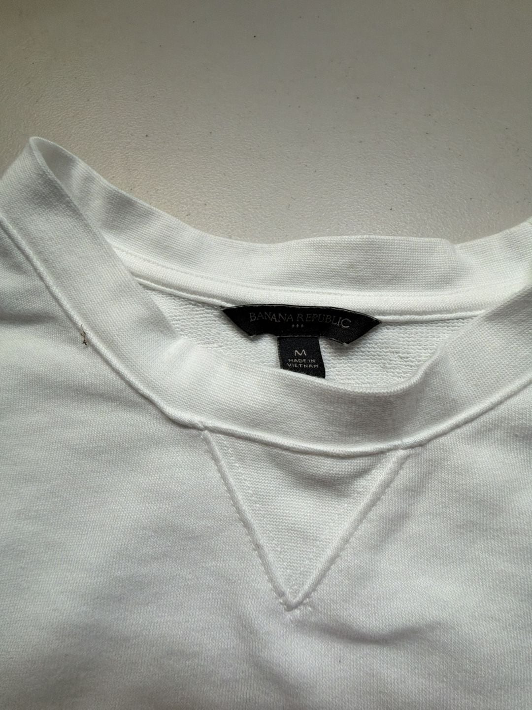 Banana Republic Graphic Sweatshirt Size M White New York Minute 3