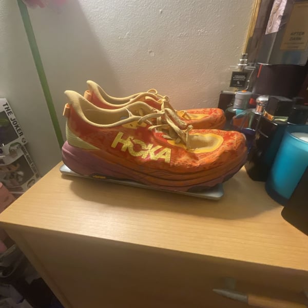 HOKA Speedgoat 6 Size 11 Men's Sherbet Beet Root Trail Running Shoes