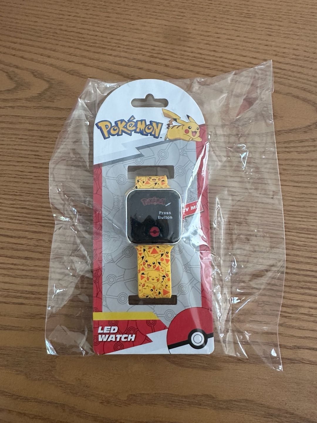 Pokemon Pikachu LED Watch Printed Strap New 1