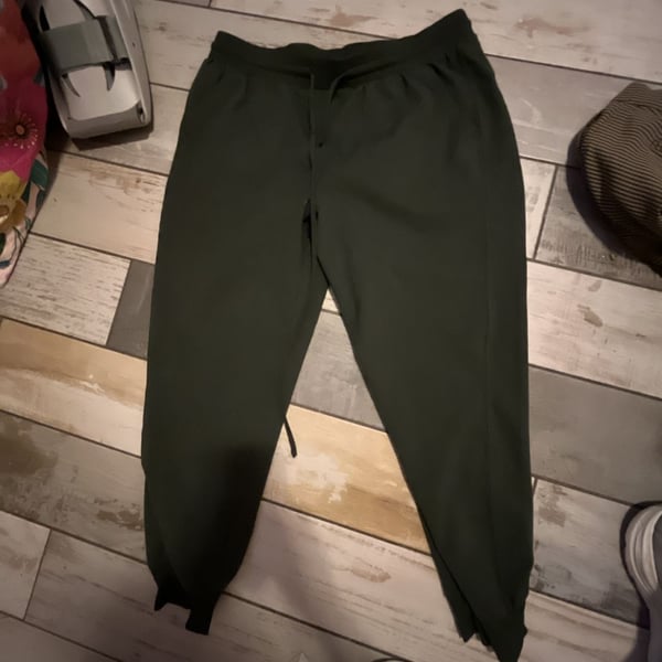 Rachel Zoe Joggers Size XL Green Drawstring Pants