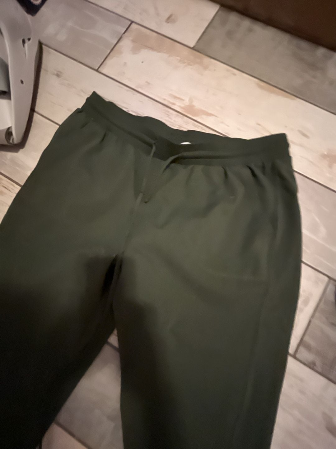 Rachel Zoe Joggers Size XL Green Drawstring Pants 3