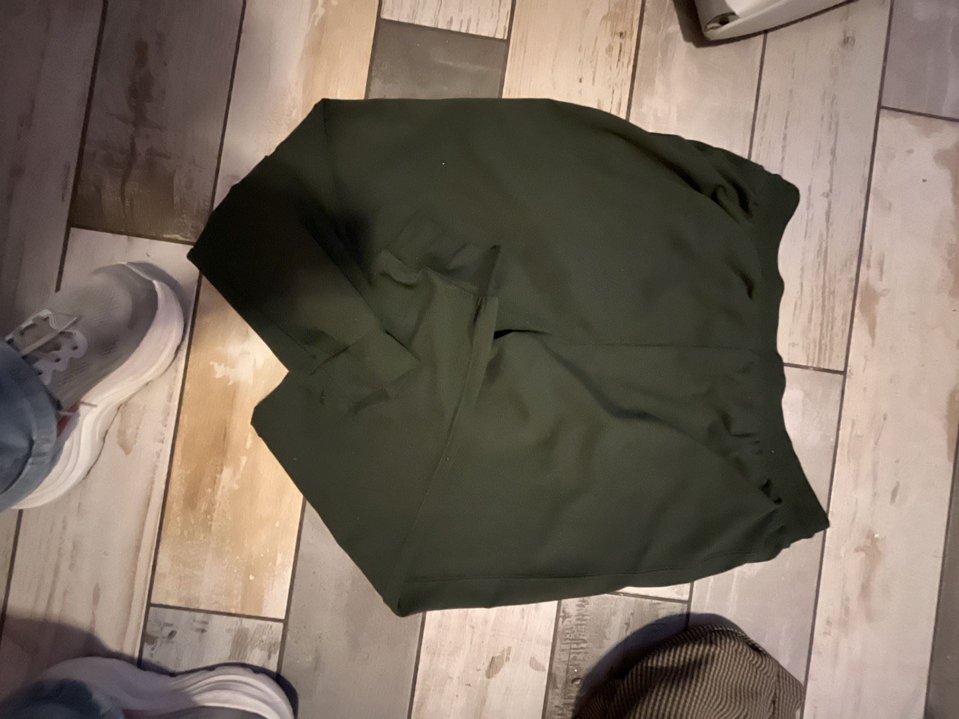 Rachel Zoe Joggers Size XL Green Drawstring Pants 4