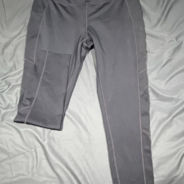 New Balance Leggings Size XL Blue Athletic Workout Yoga Pants