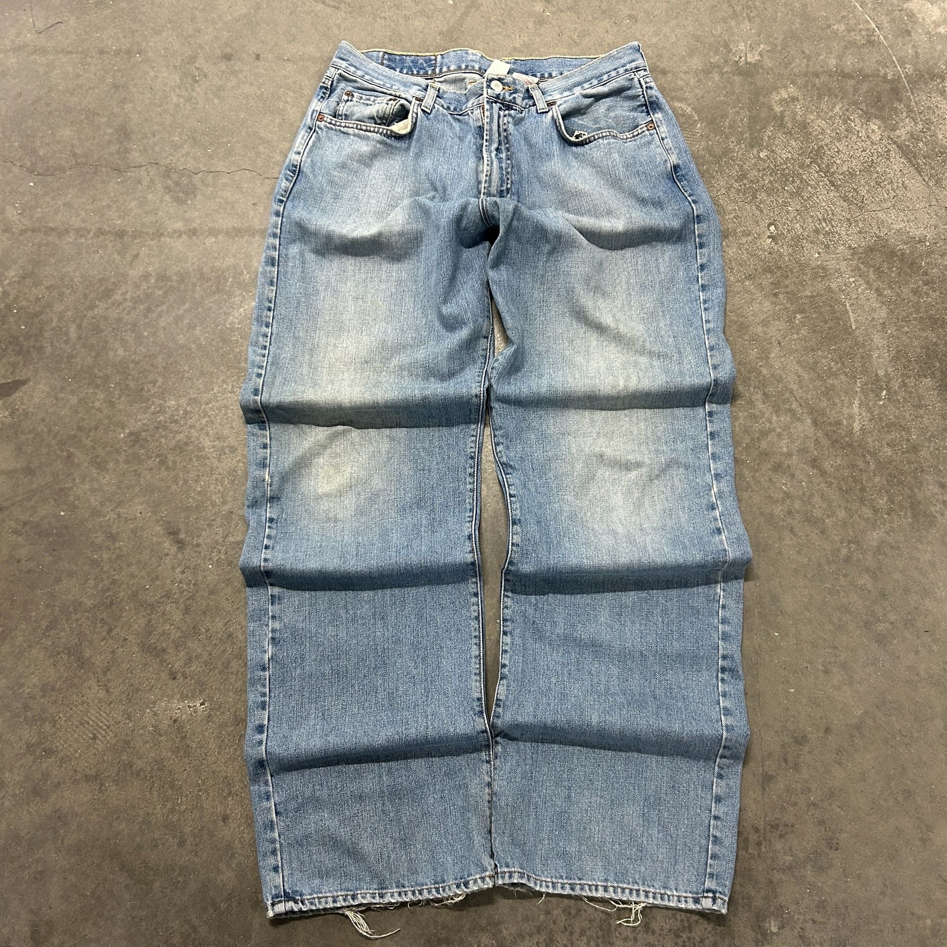 Lucky Brand Bootleg Jeans Size 36 Blue Denim 1