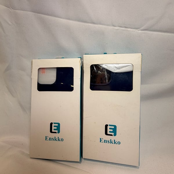 Enskko iPhone 13 Pro Max Silicone Case Set Of 2