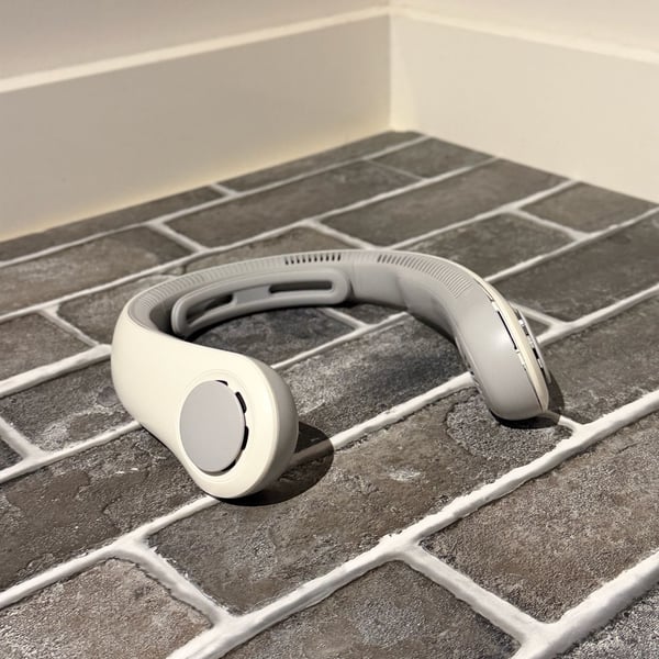JISULIFE Life4 Portable Hands-Free Bladeless Neck Fan Gray