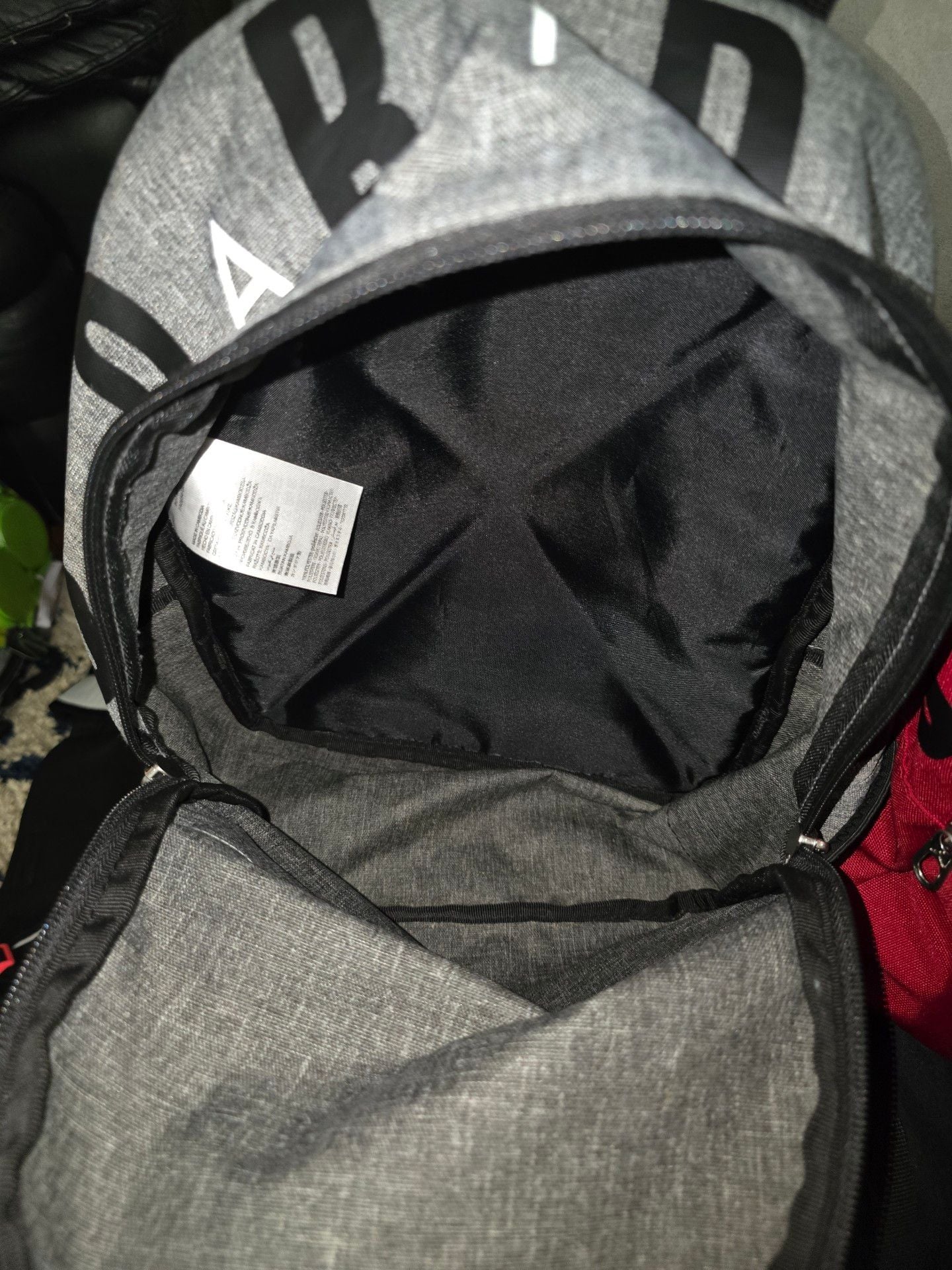 Jordan Jumpman Mini Backpack Pair of 2 (Red and Grey) 2