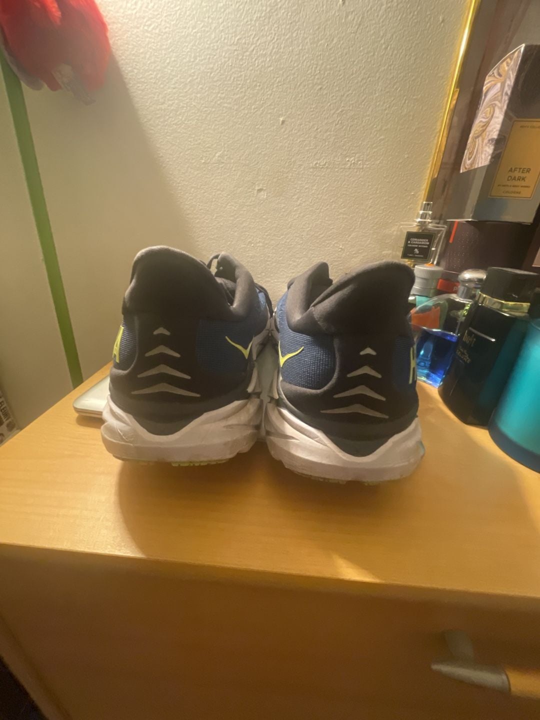 HOKA Clifton 8 Size 14 2E Wide Blue Running Shoes 4