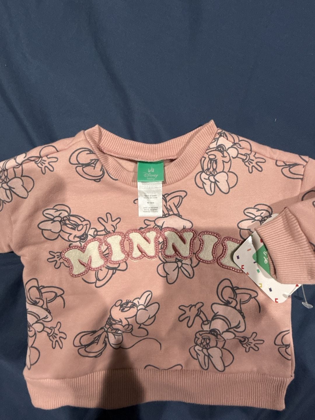 Disney Baby Minnie Mouse Sweatshirt And Joggers Set Pink 6
