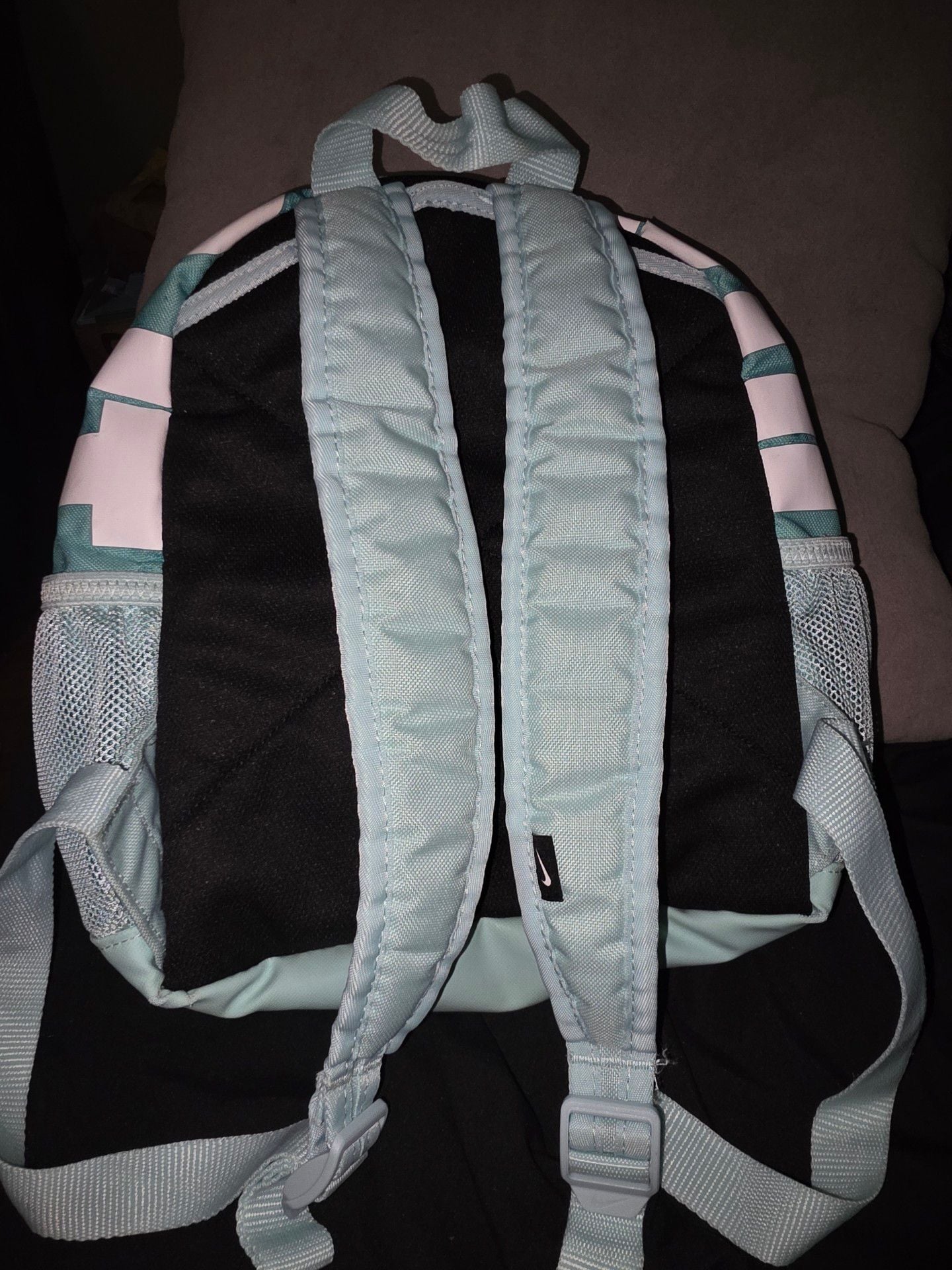 Nike Small Back Pack Turquoise Light Blue Just Do It 5