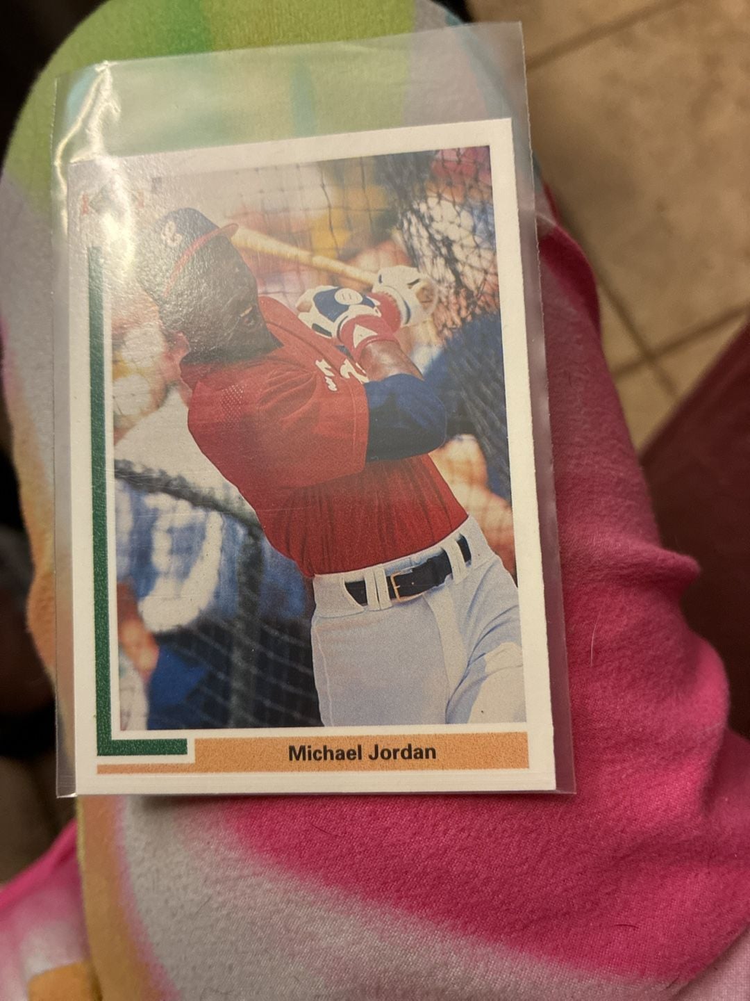 Upper Deck Michael Jordan SP1 Baseball Card Chicago White Sox 2
