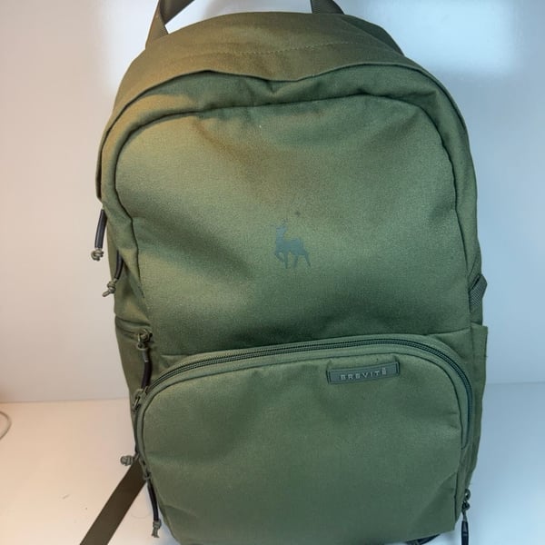 Brevite The Jumper Camera Backpack Pine Green