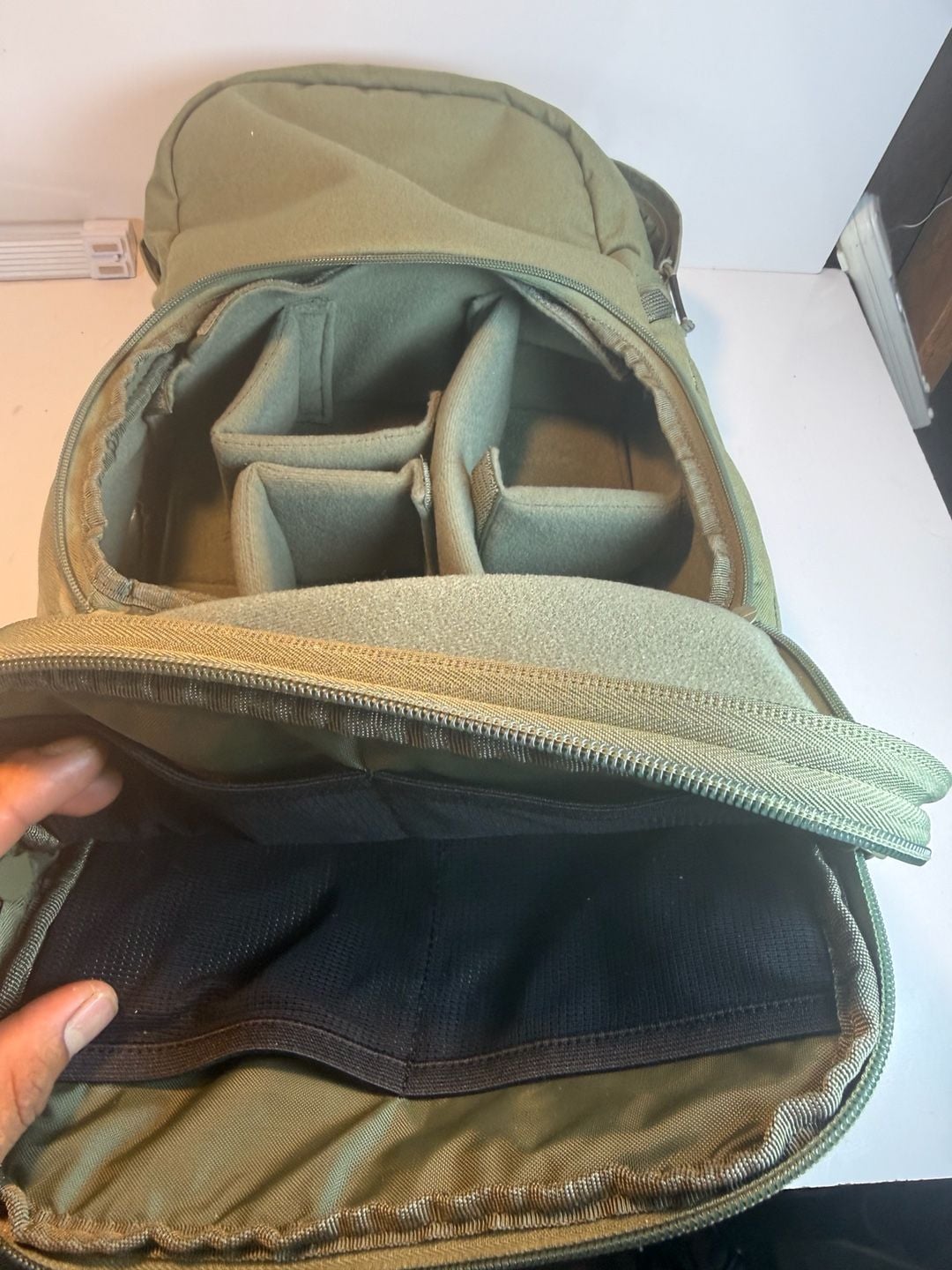 Brevite The Jumper Camera Backpack Pine Green 10