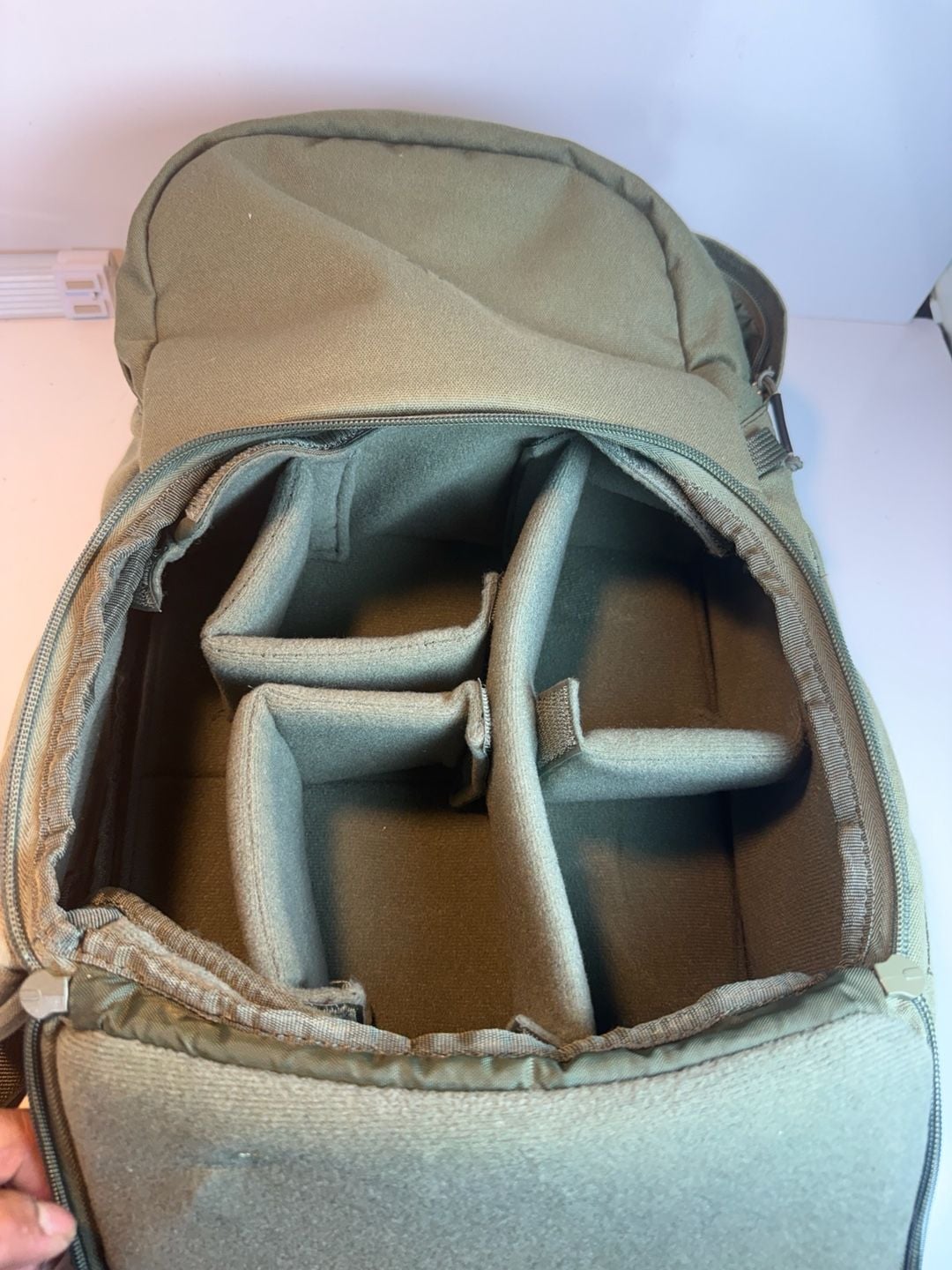 Brevite The Jumper Camera Backpack Pine Green 11