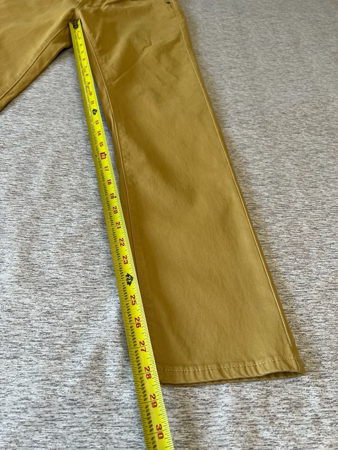 Levi's 511 Slim Fit Men's Jeans W30 L30 Mustard Yellow New 12