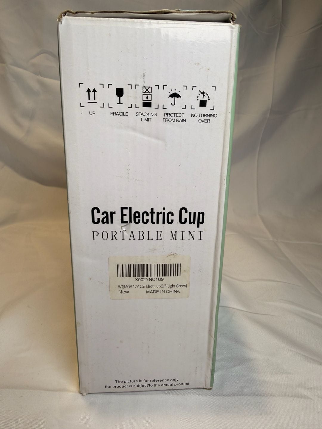Wjtmov Portable Mini Car Electric Cup HP-300C 350ml Light Green 3