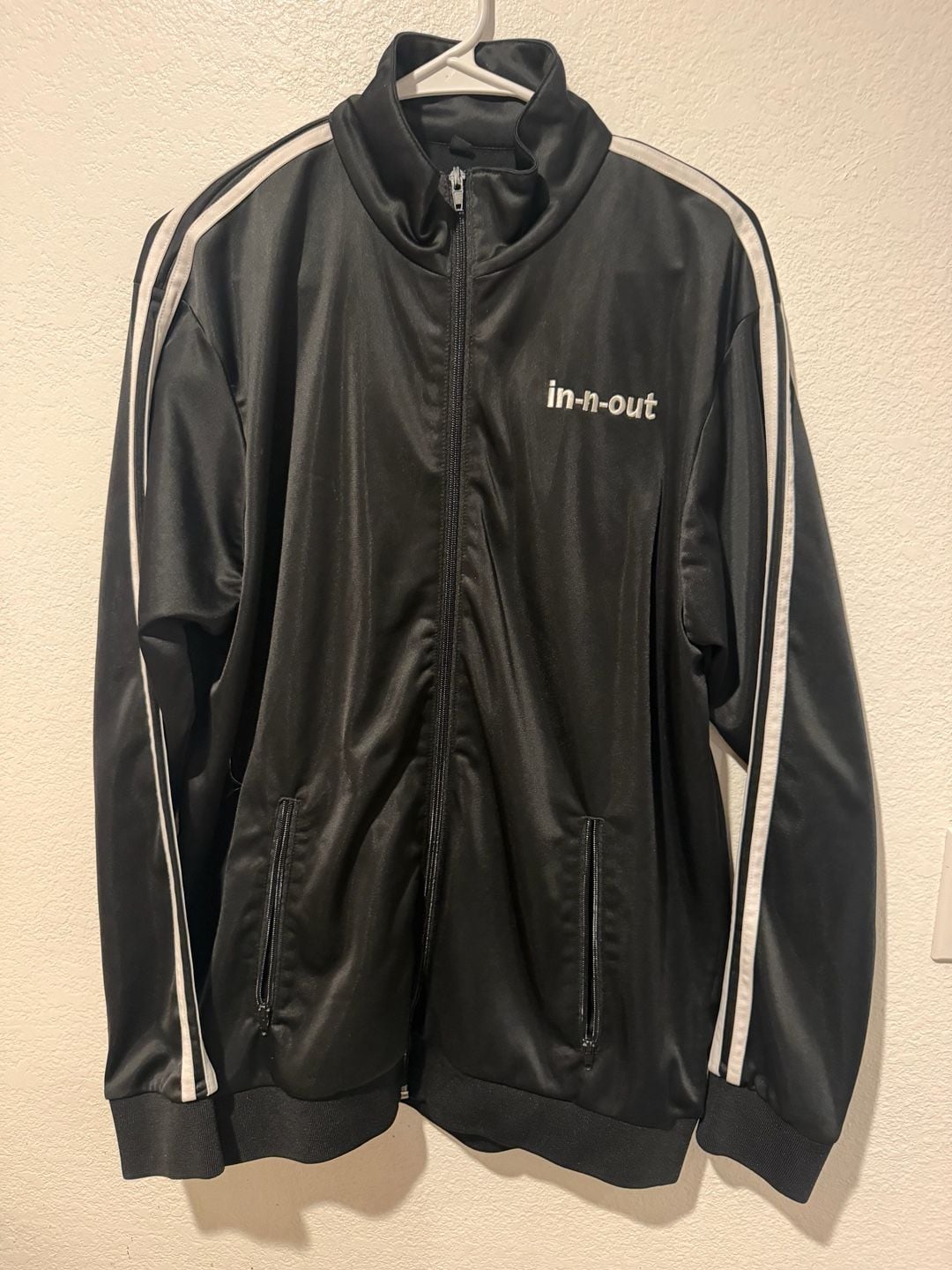 In-N-Out Burger Track Jacket Black White Classics 2