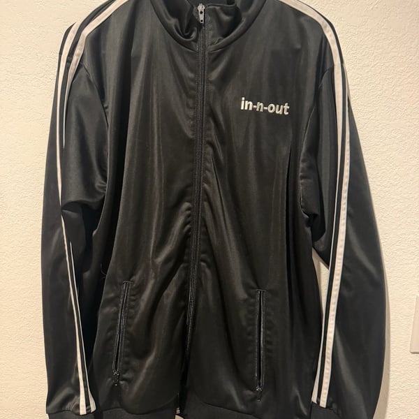 In-N-Out Burger Track Jacket Black White Classics