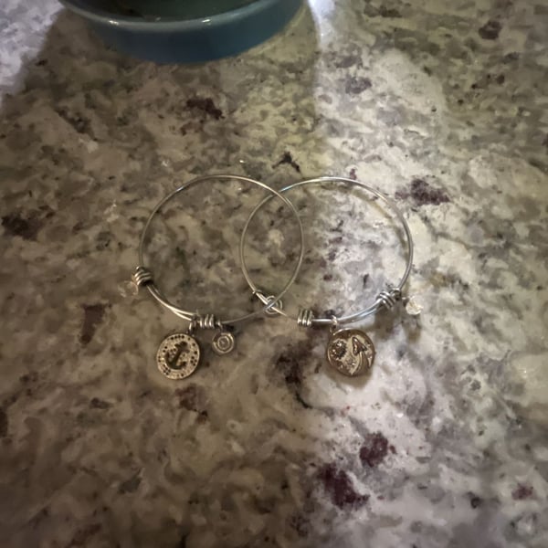 Alex And Ani Expandable Bangle Bracelets Set