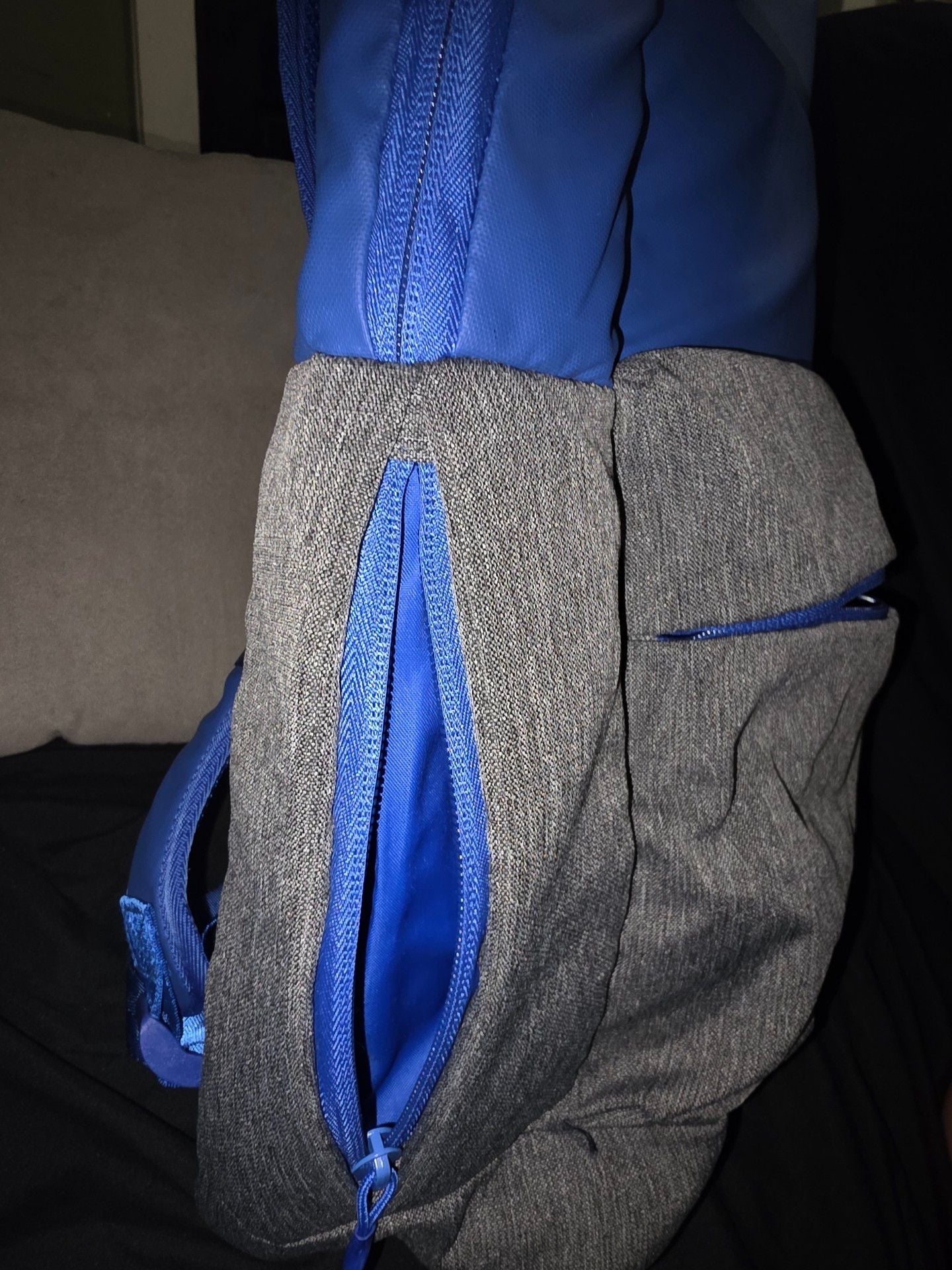 Jordan Blue Polyester Backpack Hyper Royal, 5