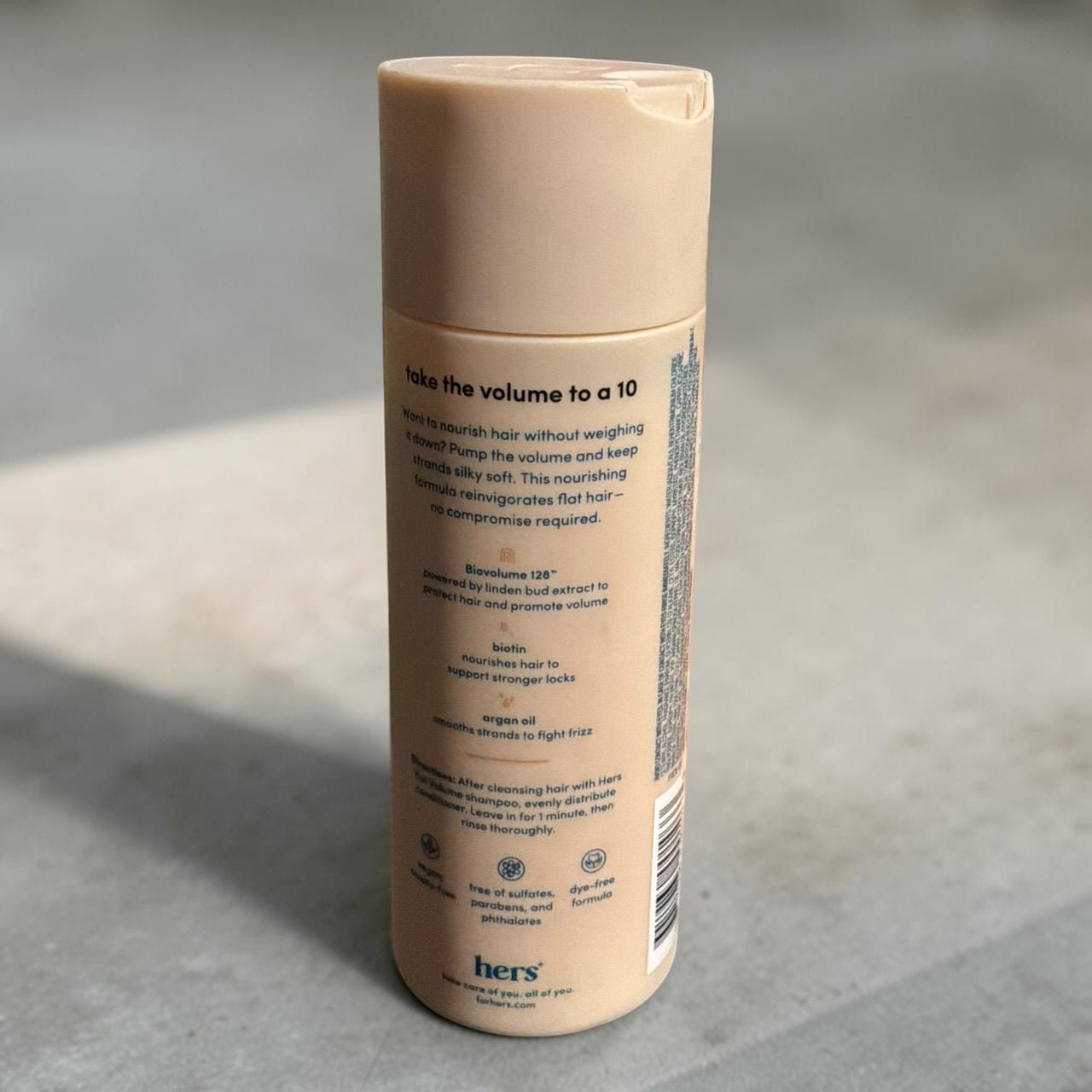 Hers Full Volume Conditioner 6.4 Fl Oz Coastal Cedar Citron Scent New 3