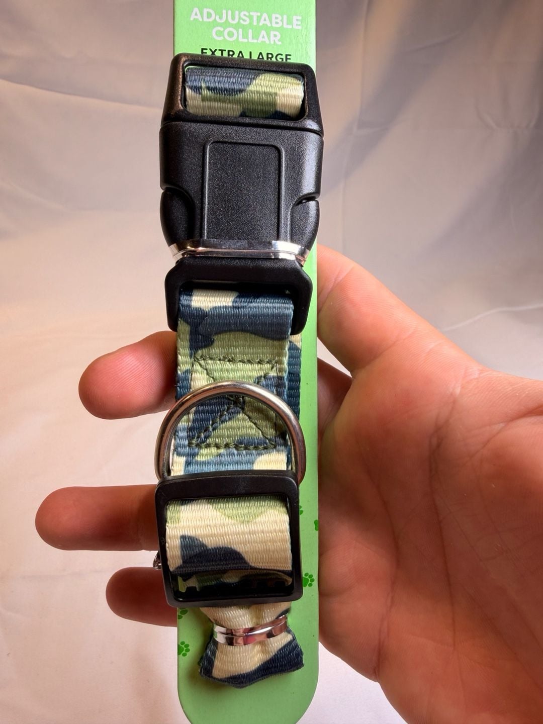 Paws N' More Adjustable Dog Collar Size Extra Large 18-26 In Camo 3
