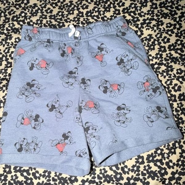 Disney Jumping Beans Mickey Mouse Shorts Size 5T Blue
