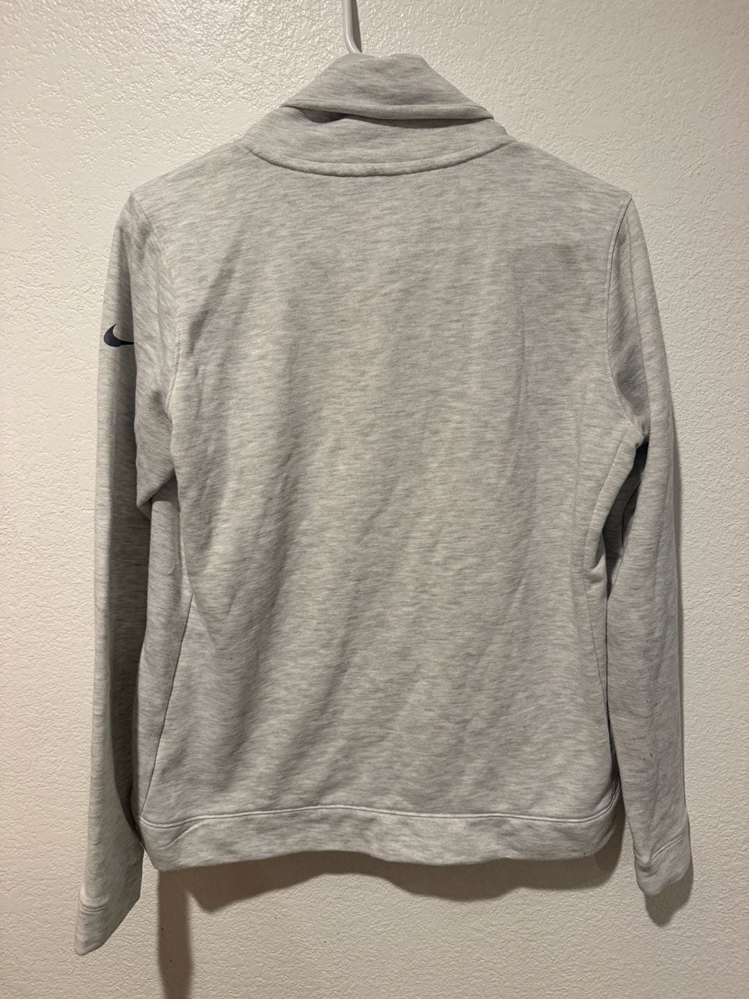 Nike Dri-Fit Cowl Neck Pullover Size M Gray Heather Sweatshirt 4