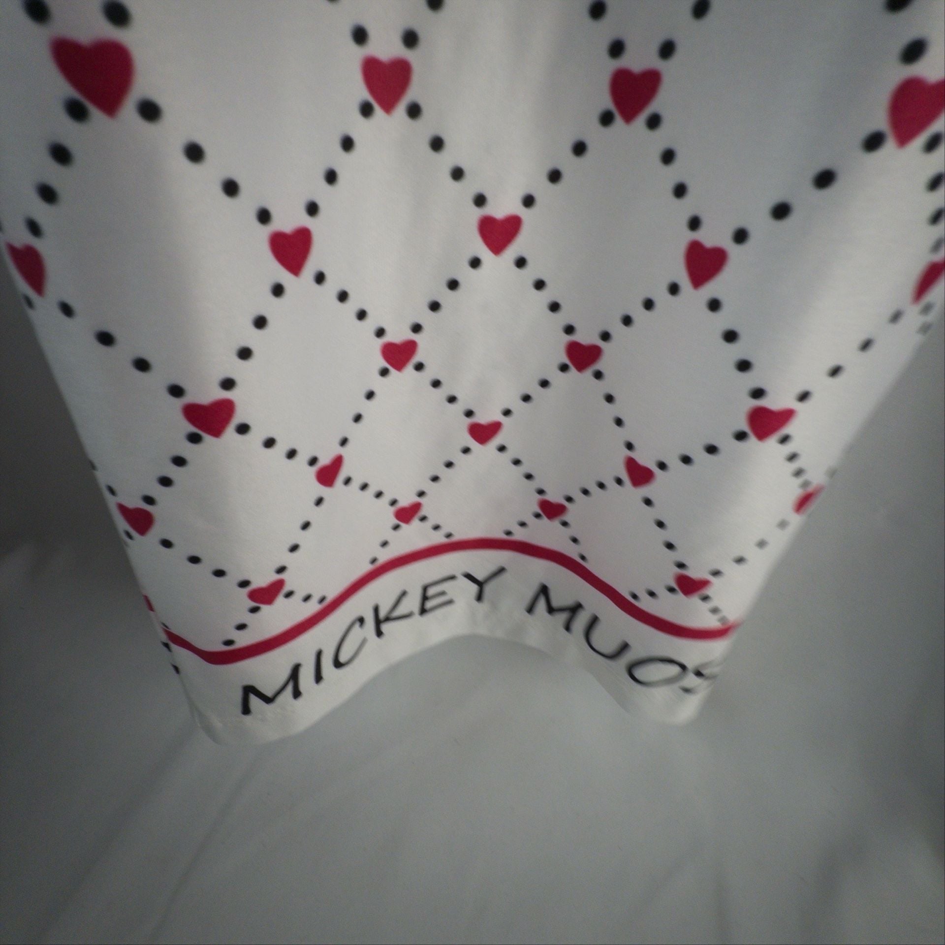 Chichi's Clothes Minnie Mouse Pajama Set White Pink Heart 12