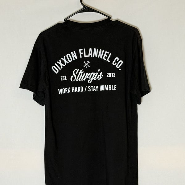 Dixxon Flannel Co Sturgis T-Shirt Size M Black