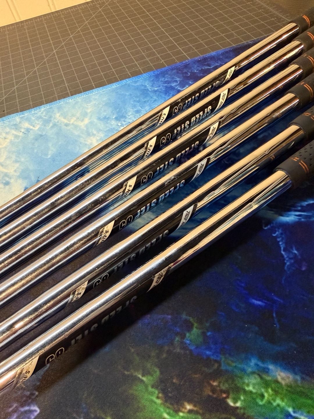 Left handed Callaway X2 Hot Iron Set 5-PW Steel S-Flex Speed Step 85 6
