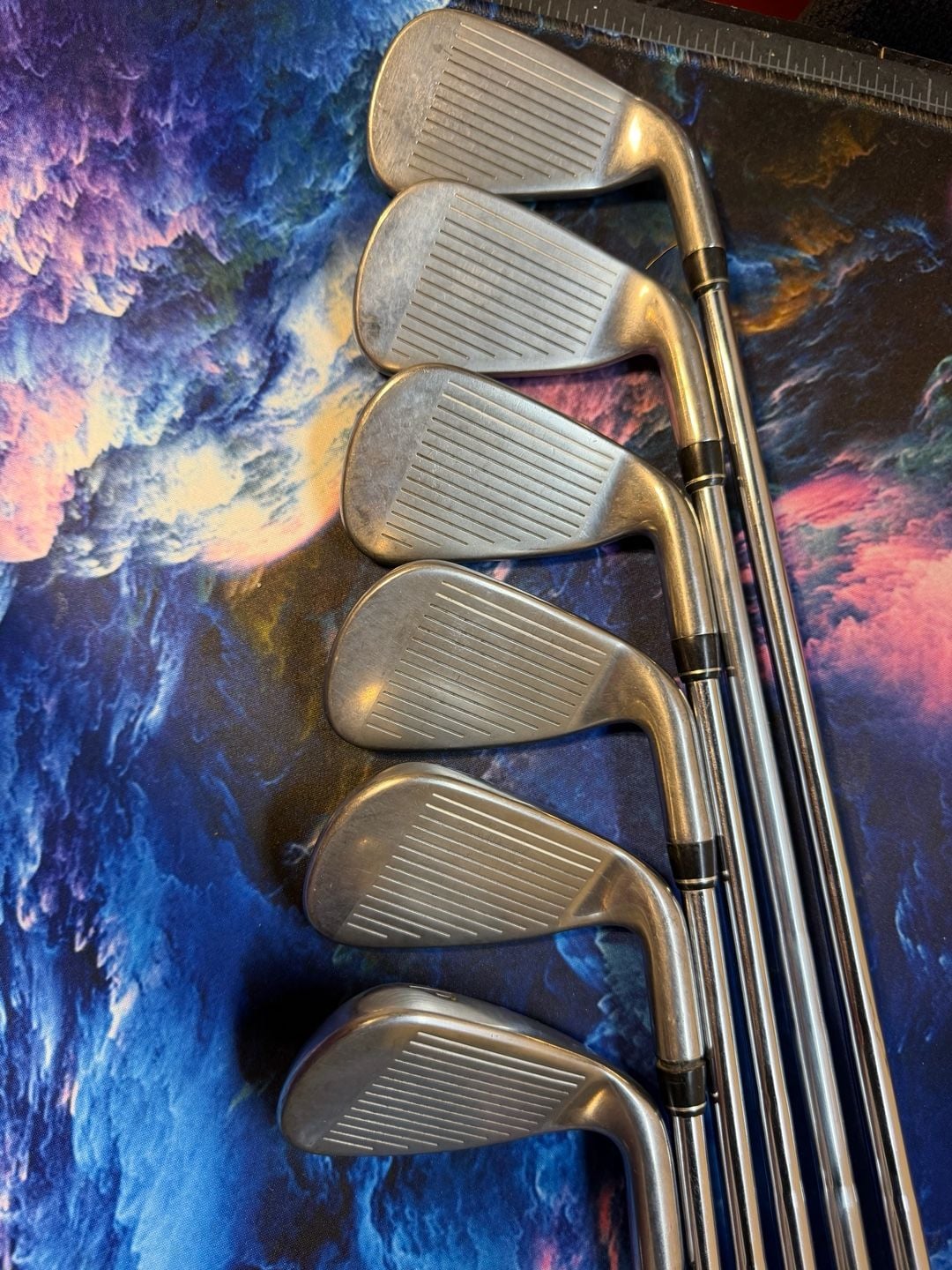 Left handed Callaway X2 Hot Iron Set 5-PW Steel S-Flex Speed Step 85 8