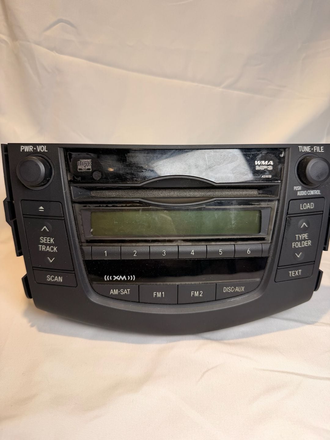 Working Toyota Rav4 OEM Radio CD Player 86120-0R080 3