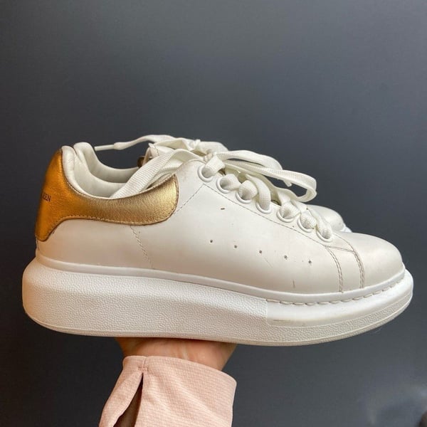 Alexander McQueen Oversized Sneaker Size 36 White
