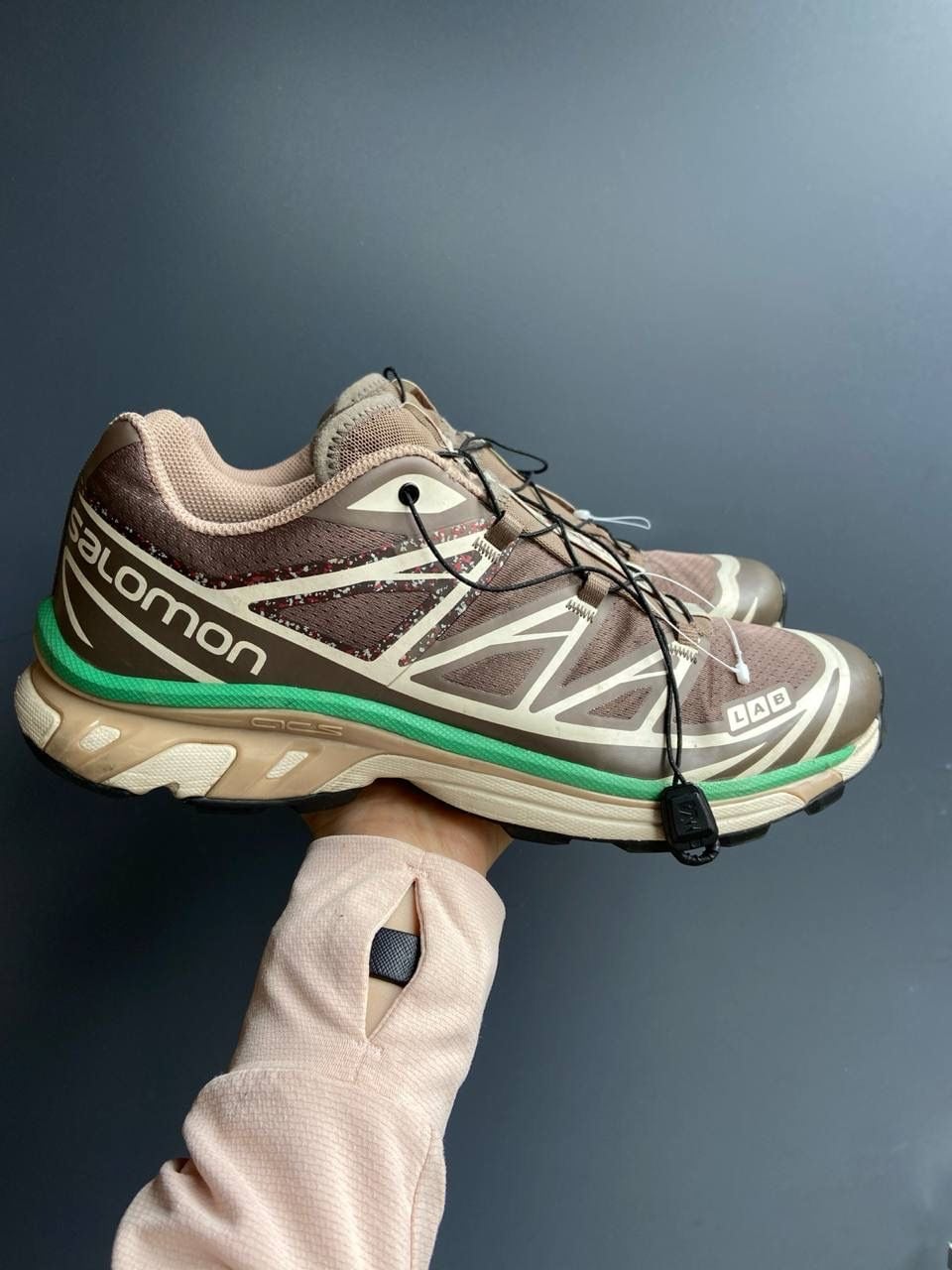 Salomon XT-6 'Mindful - Falcon Bright Green' - L47312000 us10.5 men’s 2