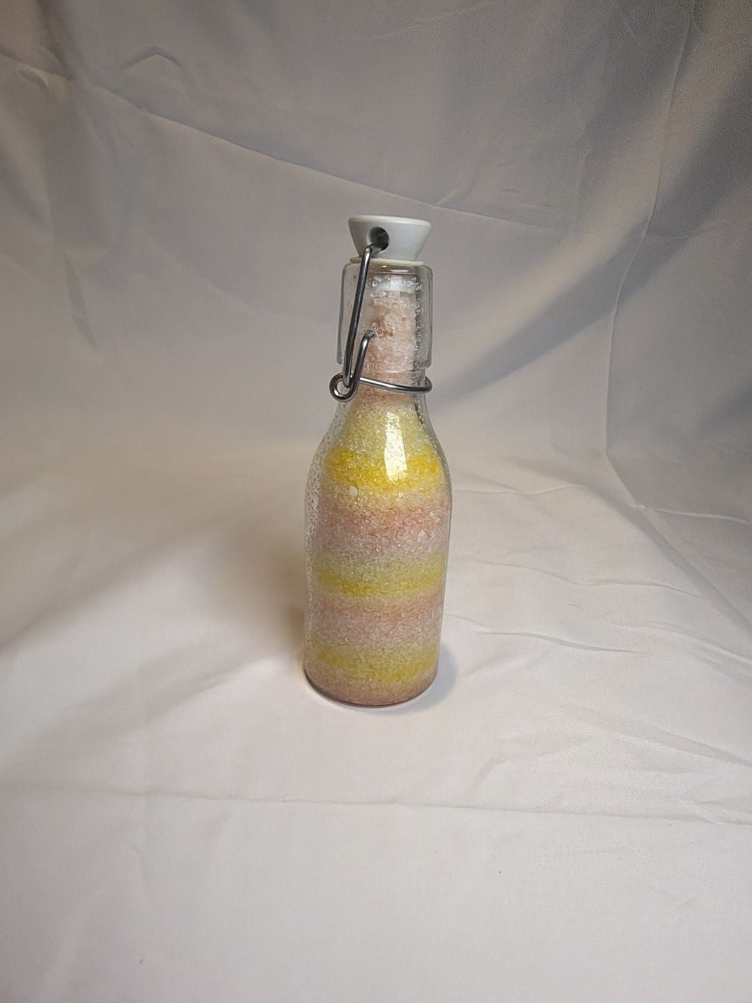 Generic Swing Top Glass Bottle With Colored Sand 4