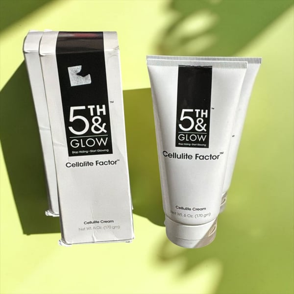 5th & Glow Cellulite Factor Cellulite Cream Size 6 Oz New