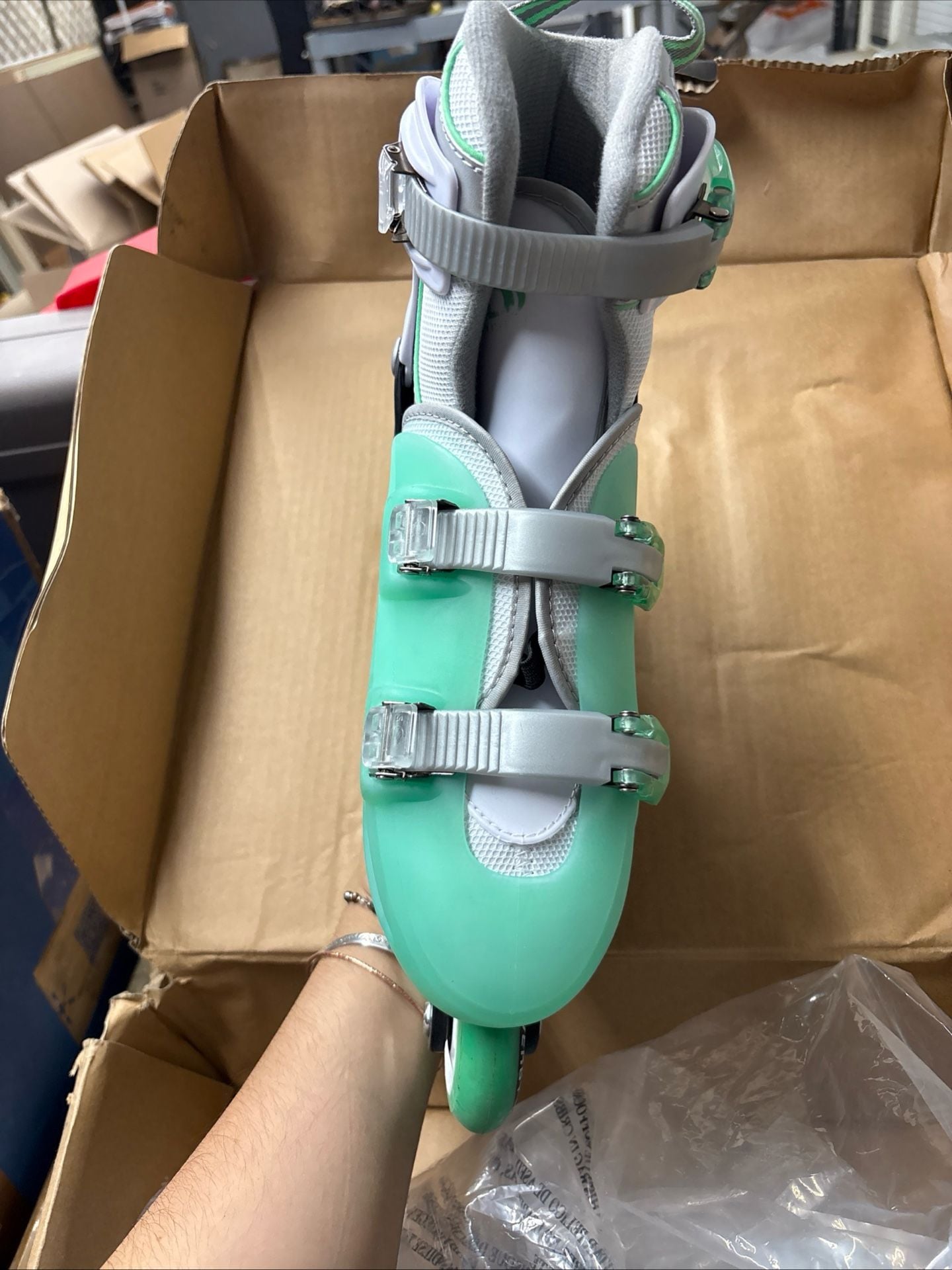 Roller Derby V-Tech 500 Inline Skates Size 6-9 Mint 5