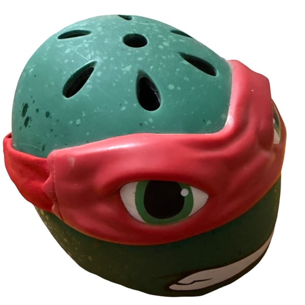 Raskullz Teenage Mutant Ninja Turtles Raphael Bike Helmet