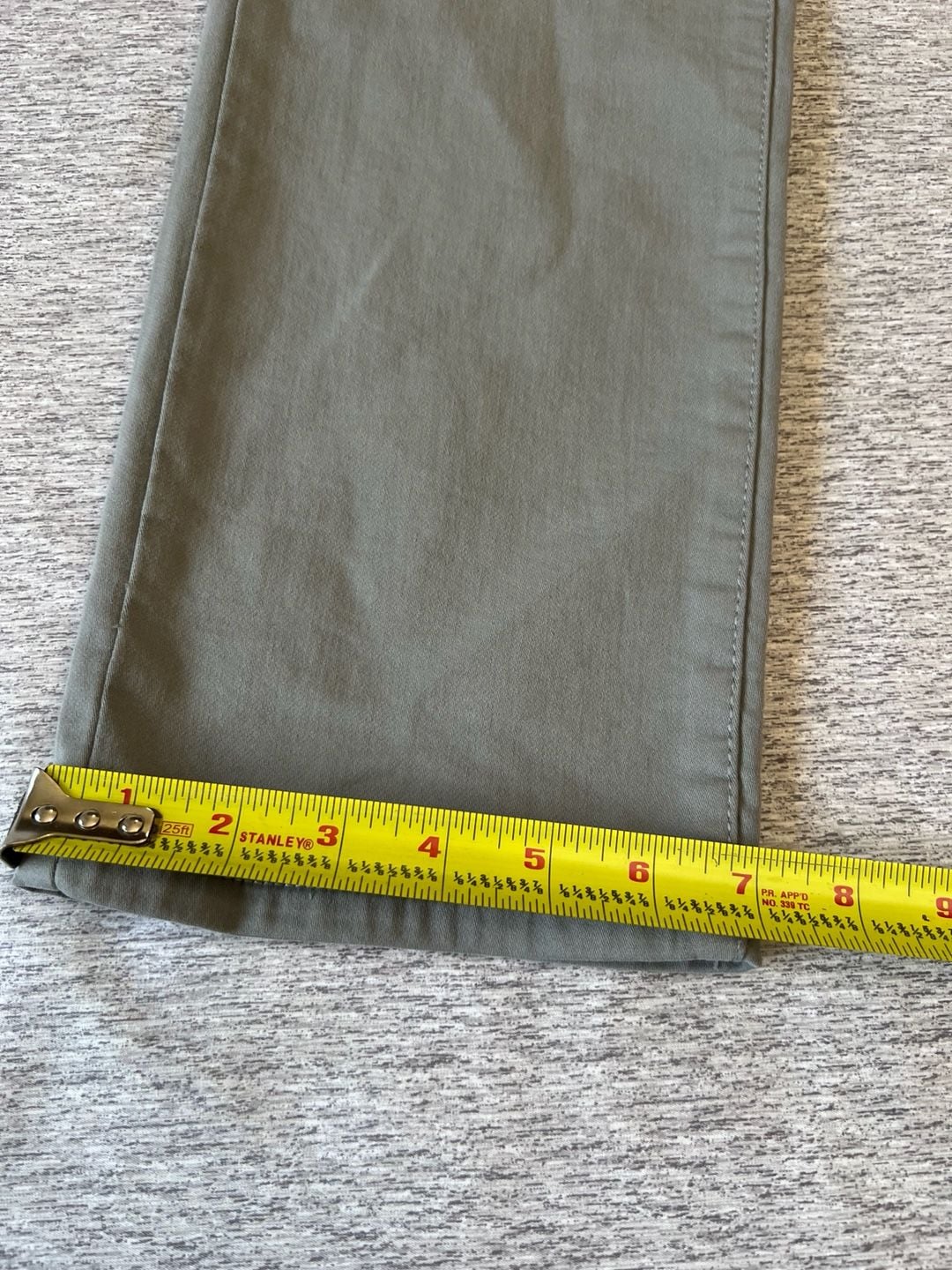 Kenneth Cole Men's Slim Fit Chino Pants 36x30 Olive Green New 6