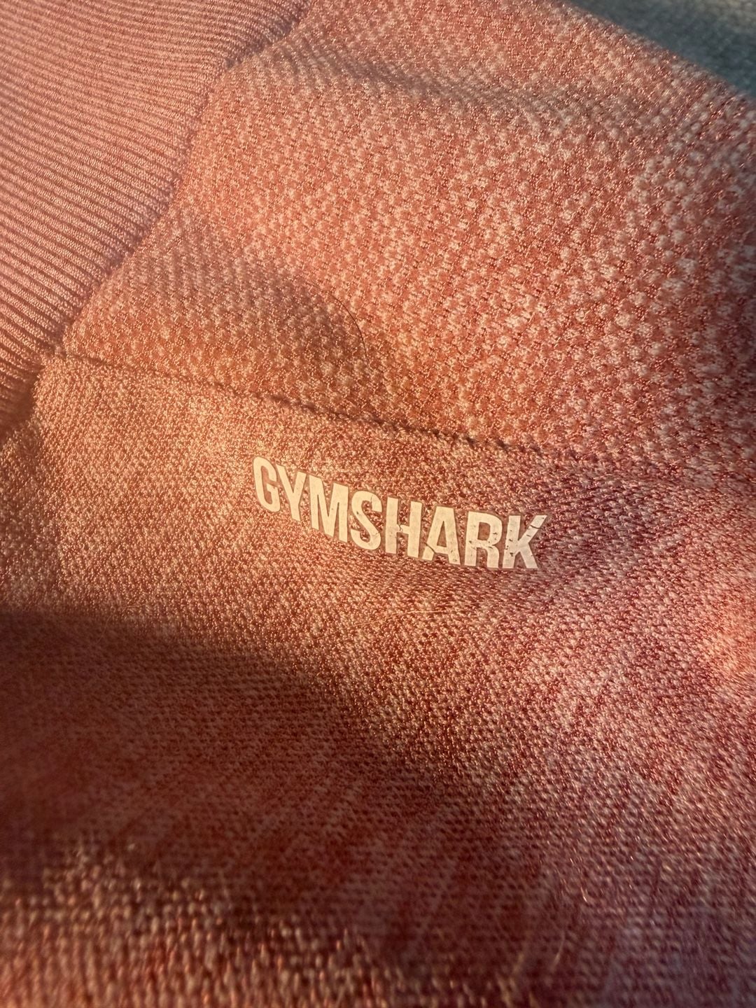 Gymshark Vital Seamless Leggings Size L Pink Marl Athletic 3
