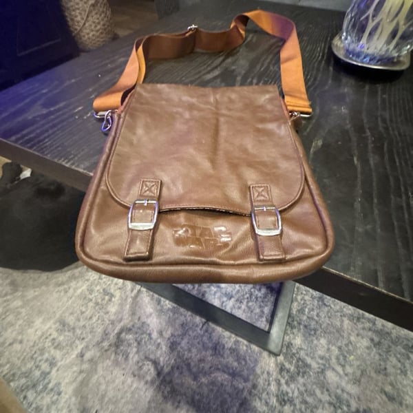 Star Wars D-Tech Brown Faux Leather Messenger Bag