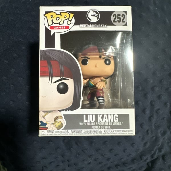 Funko Pop! Games Mortal Kombat X Liu Kang Vinyl Figure 252
